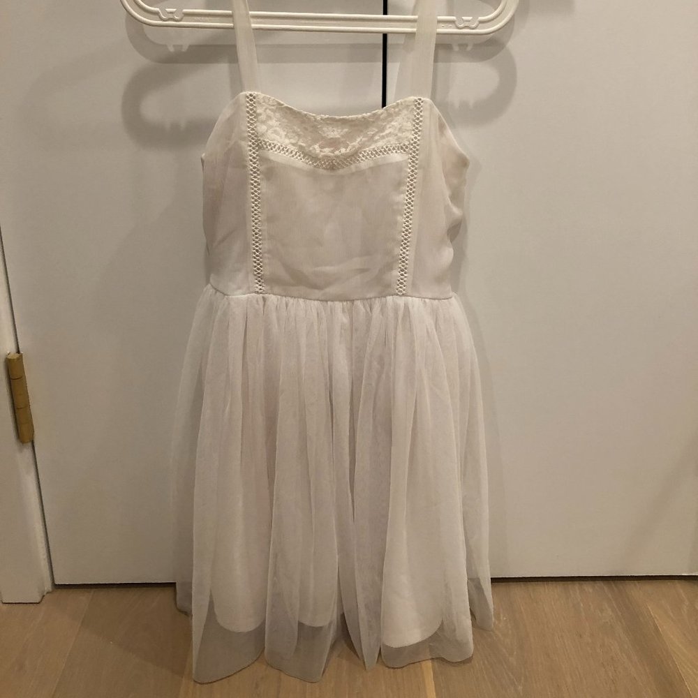 White Tulle Dress